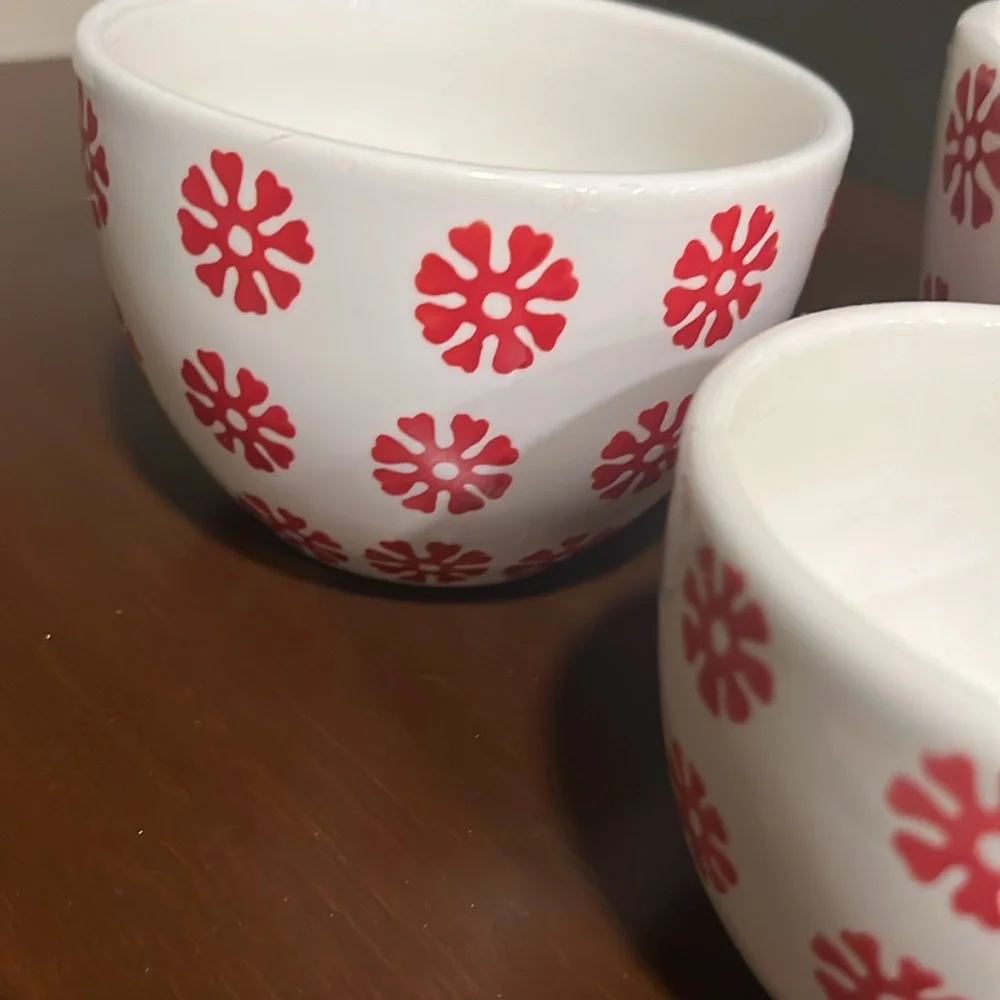 Crate & Barrel set of 3 dishes